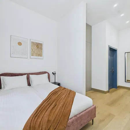 Sleek Downtown Lägenhetshotell Riga